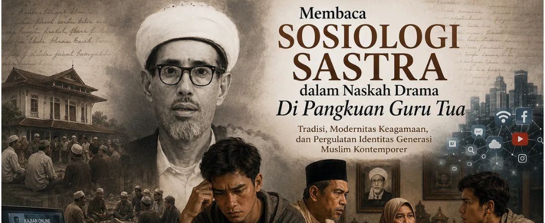 Membaca Sosiologi Sastra dalam Naskah Drama Di Pangkuan Guru Tua